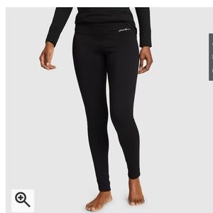 Eddie Bauer Women's Performance Baselayer Pants - Black, size Large, NWT.